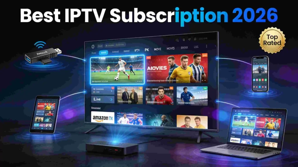 Best IPTV Subscription 2026 — Top Providers Reviewed for Firestick, Smart TV and TiviMate