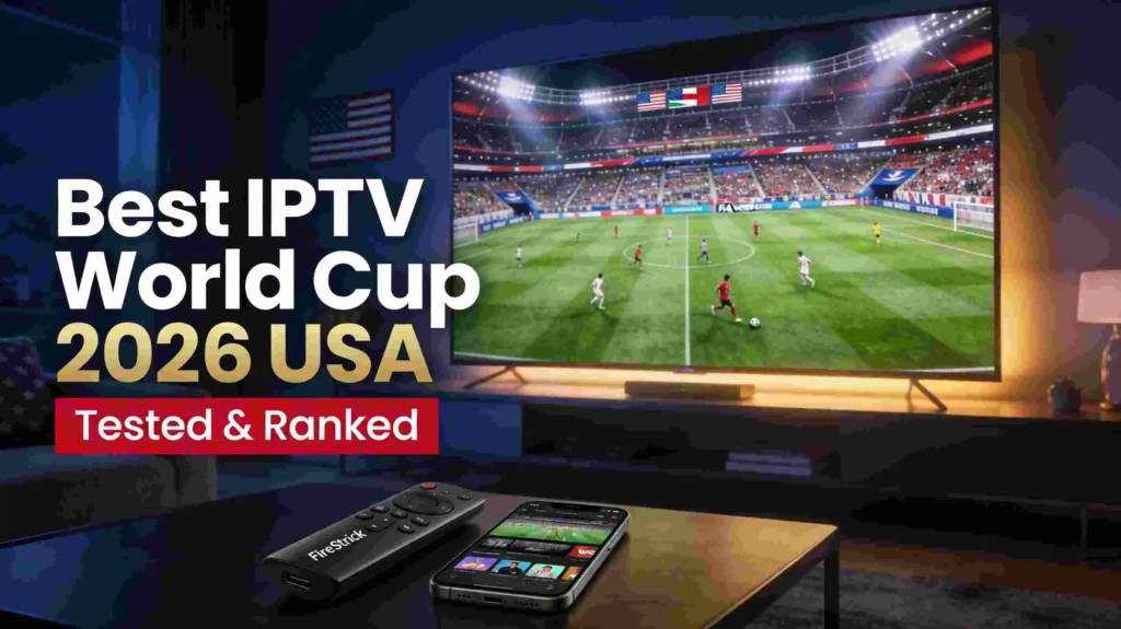 Best IPTV World Cup 2026 USA — 4K streaming on Firestick and Smart TV, tested and ranked