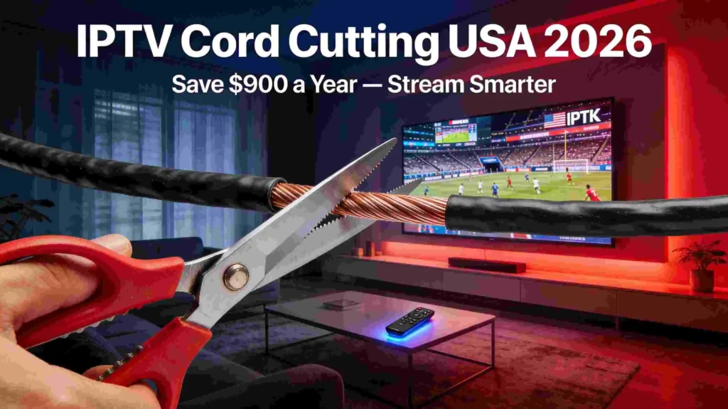 IPTV Cord Cutting USA 2026: Complete Guide to Ditch Cable Forever