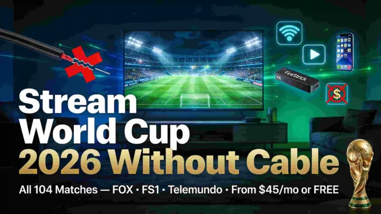 Stream World Cup 2026 Without Cable — Watch All 104 Matches on FOX, FS1 & Telemundo